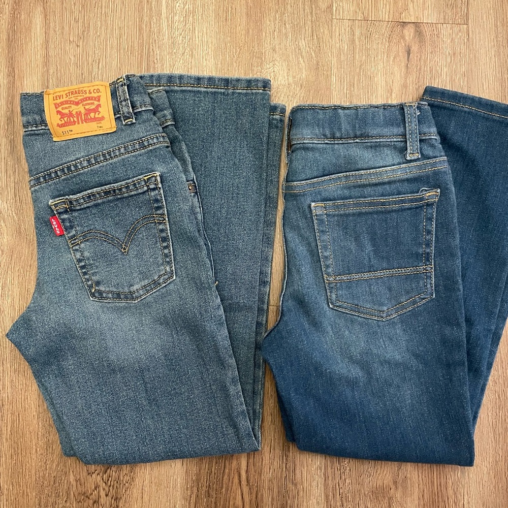 Set of Two Boys Size 7 Jeans